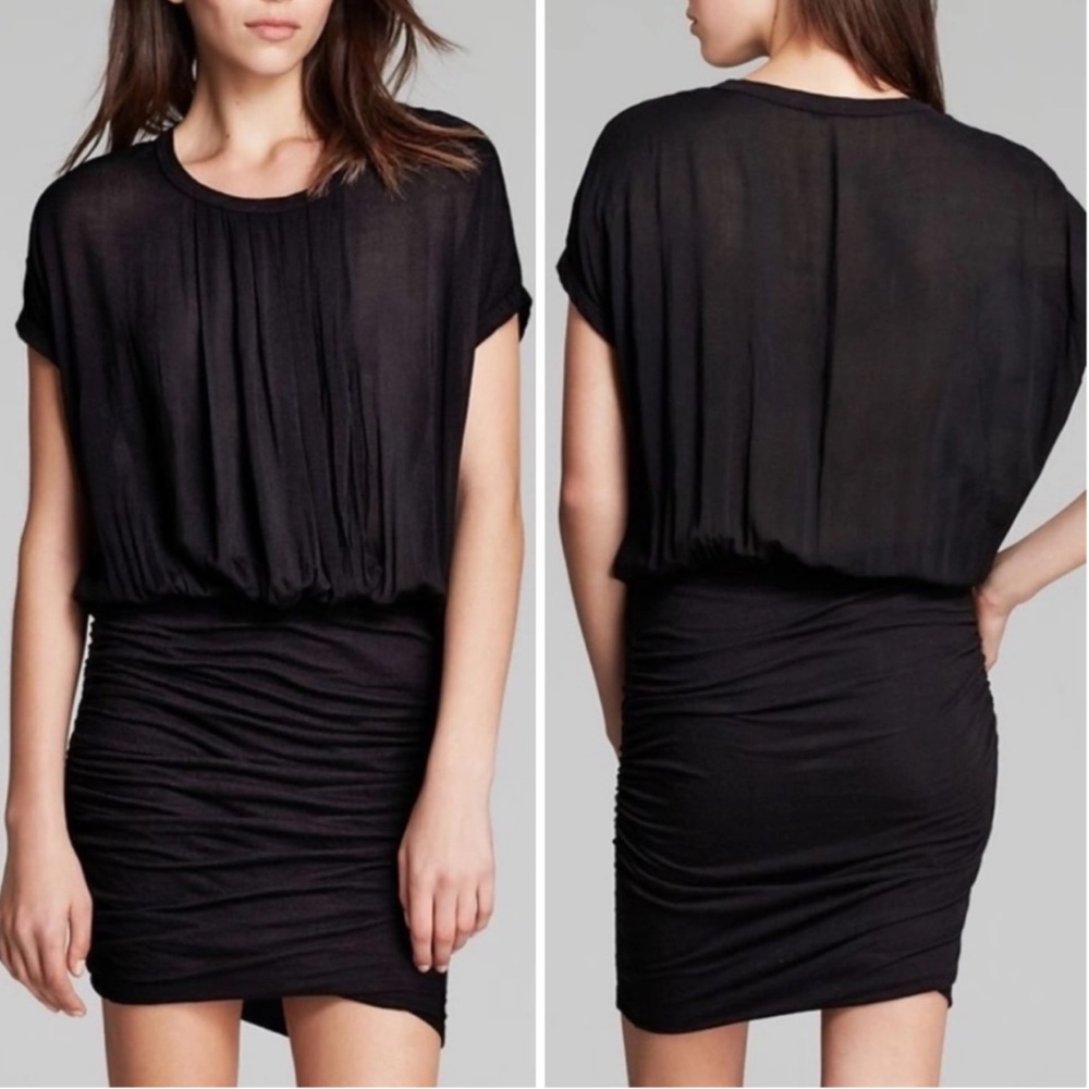 {James Perse} Woven/Knit Mix Dress - Sz 3